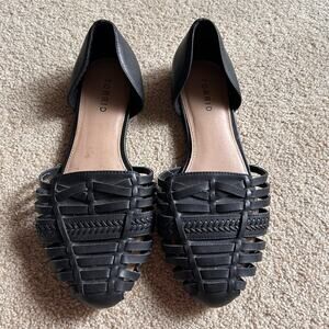 Torrid Women's Shoes 10W Black Slip On Ballet Professional Office Flats